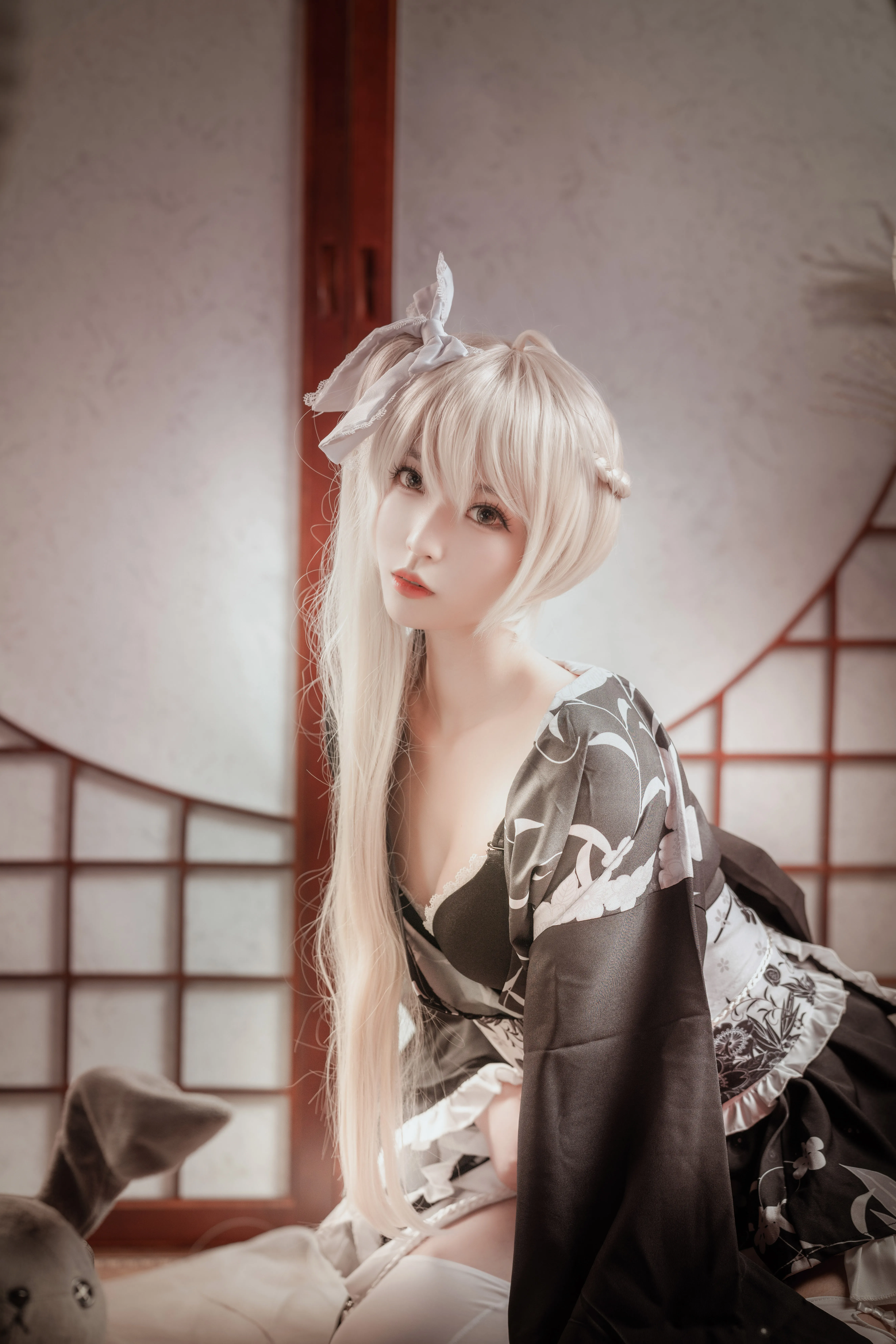呆萌妹子写真图白易子教主-合集下载
